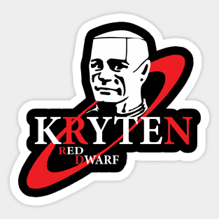 Kryten Red Dwarf Funny Comedy Sticker